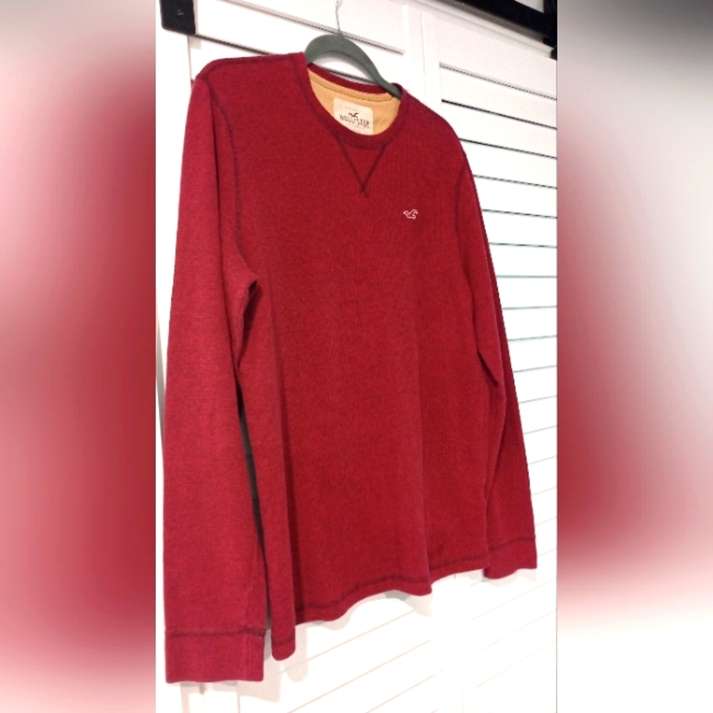 Hollister men's thermal long sleeve Large